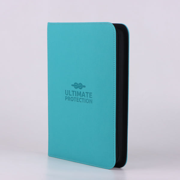 Sleeves Premium Binder - 9 Pocket Zip Aqua