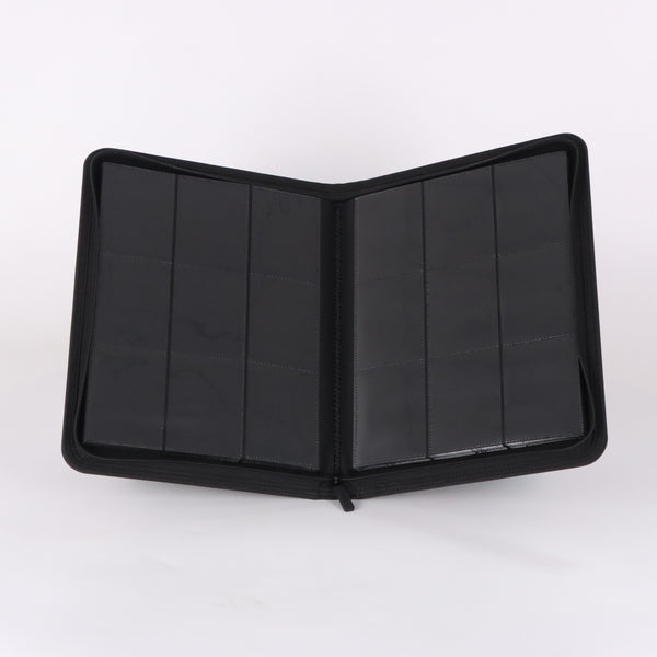 Sleeves Premium Binder - 9 Pocket Zip Black